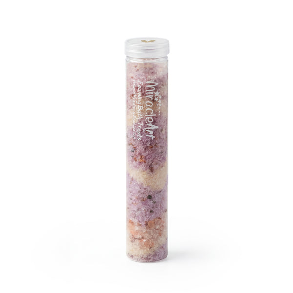 Miracle Art Lavender Lush Foaming Bath Salt jar — Natural Dead Sea and Himalayan Salt, handmade in UAE