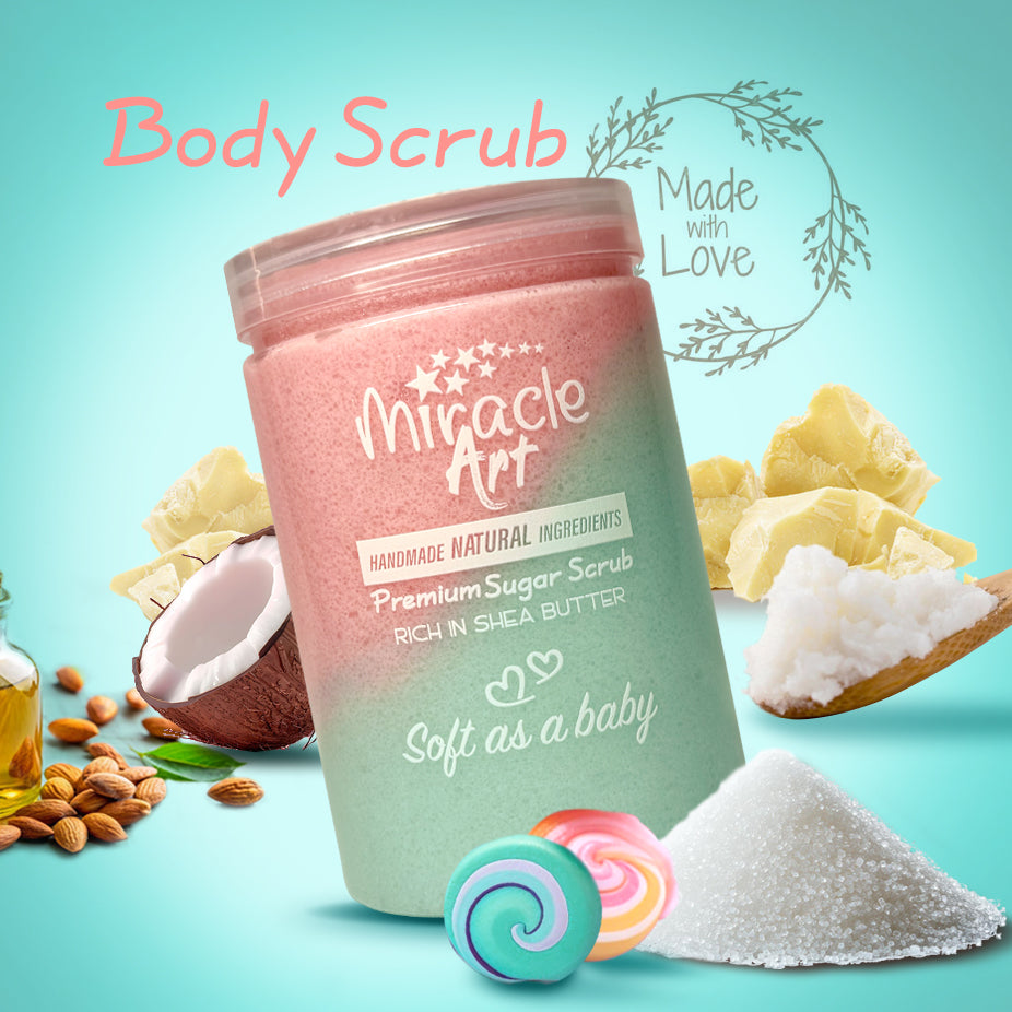 Miracle Art Sugar Scrub - Candy Cloud
