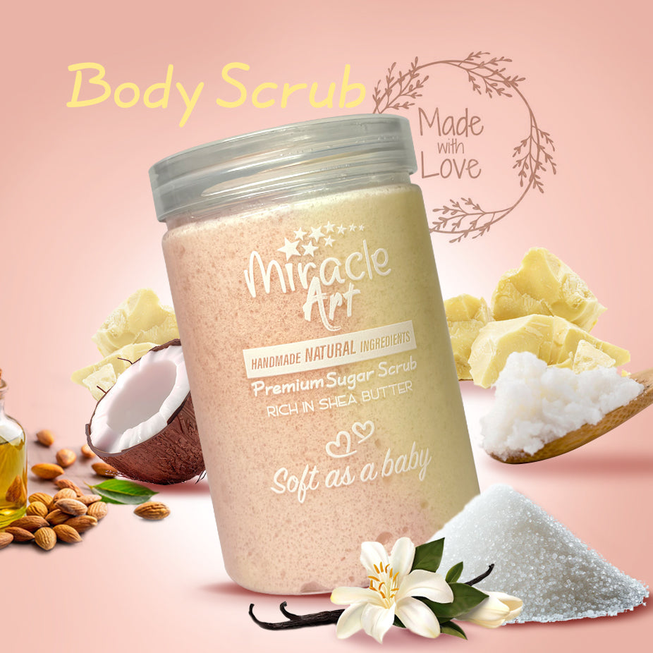 Miracle Art Sugar Scrub - Vanilla Dream