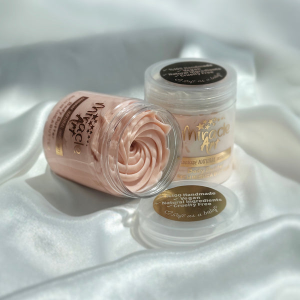 Miracle Art 2-Piece Luxury Body Butter Gift Set — Eve's Dream & OUD Night | UAE Certified Natural Moisturizer | Special Gift Packaging | Shea & Kokum Butter | Eid, Birthday & Anniversary Gift