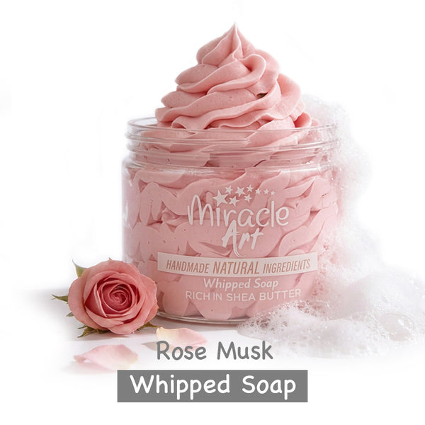 Miracle Art Whipped Soap - Rose Musk