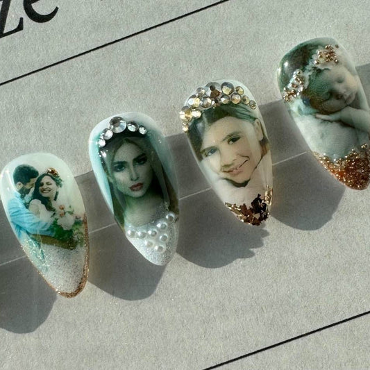 Single Costomized Nail With Picture