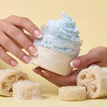 Hand lathering Miracle Art Lily Blossom whipped soap - image 6