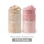 Miracle Art Sugar scrub | 2PCS | Vanilla Dream & Strawberry Kiss - image 1