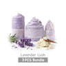 Miracle Art | 3 PCS Bundle | body butter , sugar scrub , whipped soap Lavender Lush Scent