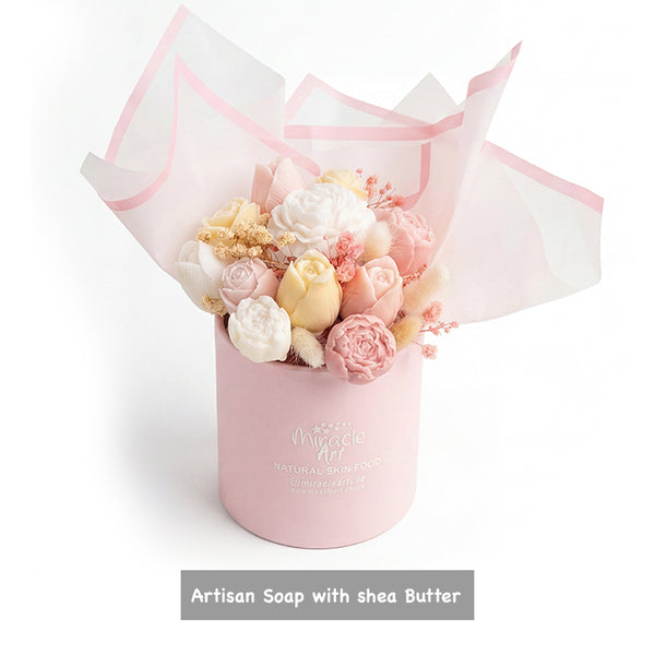 Miracle Art | Blush Bloom Soap Bouquet