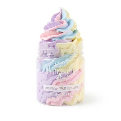 Miracle Art Candy Cloud  Body Butter — UAE Certified 100% Handmade Natural Moisturizer | Sweet Candy Scent | Fun Gift for Teens | Sensitive Skin Safe | Chemical-Free