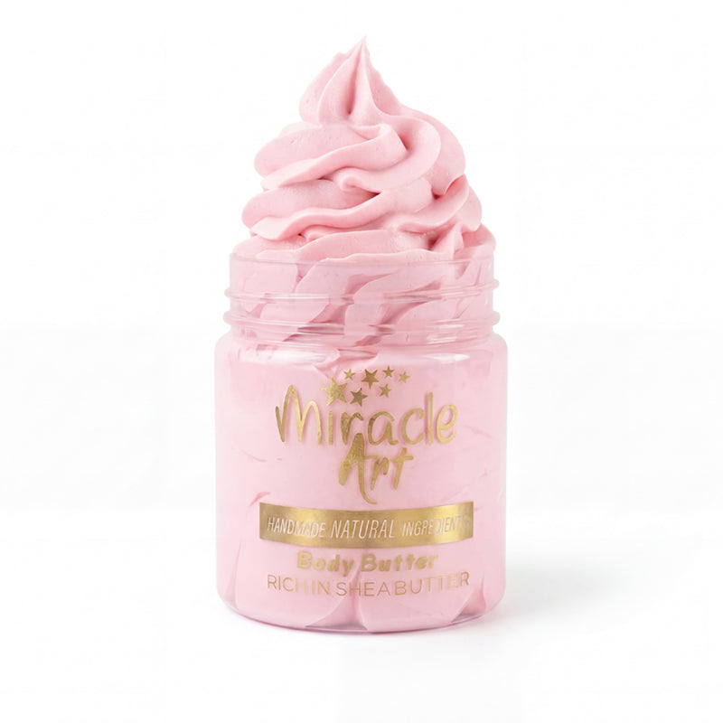 Miracle Art Rose Musk Body Butter — UAE Certified Natural Deep Moisturizer with Shea, Kokum Butter & Vitamin E