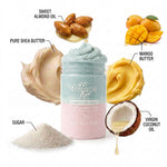 Ingredient list on Miracle Art Candy Cloud sugar scrub jar - image 3