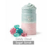 Miracle Art Candy Cloud Sugar Scrub — UAE Certified 100% Handmade Natural Exfoliator with Shea & Mango Butter | Sweet Candy Scent | Dead Skin Removal | Silky Smooth Skin | Fun Gift for Teens & All Ages