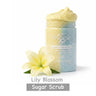 Miracle Art Lily Blossom Sugar Scrub — UAE Certified 100% Handmade Natural Exfoliator with Shea & Mango Butter | Pure Lily Flower Scent | Dead Skin Removal | Silky Smooth Skin | Elegant Gift for Her
