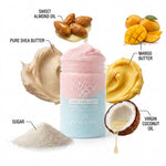 Miracle Art Baby Powder Sugar Scrub — Best Seller | UAE Certified Handmade Natural Exfoliator | Inspired by Lorenzo Teint de Neige | Shea & Mango Butter | Silky Smooth Skin - image 3