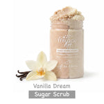 Miracle Art Vanilla Dream Sugar Scrub — UAE Certified 100% Handmade Natural Exfoliator & Skin Repair | Warm Vanilla Scent | Shea & Mango Butter | Dead Skin Removal | Silky Smooth Healing Skin - image 1