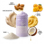 Miracle Art Sugar Scrub Lavender Lush  — UAE Certified 100% Handmade Natural Exfoliator & Deep Moisturizer | Removes Dead Skin Cells | Shea & Mango Butter | Silky Smooth Skin | Calming Lavender Scent - image 3