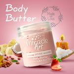 Miracle Art Strawberry Kiss Whipped Body Butter — UAE Certified Handmade Natural Moisturizer with Shea & Kokum Butter | Fresh Strawberry Scent | Sensitive Skin Safe | Fun Gift Idea - image 3