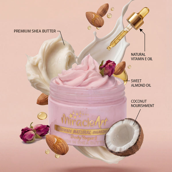 Miracle Art Body Yogurt | Rose Musk Scent